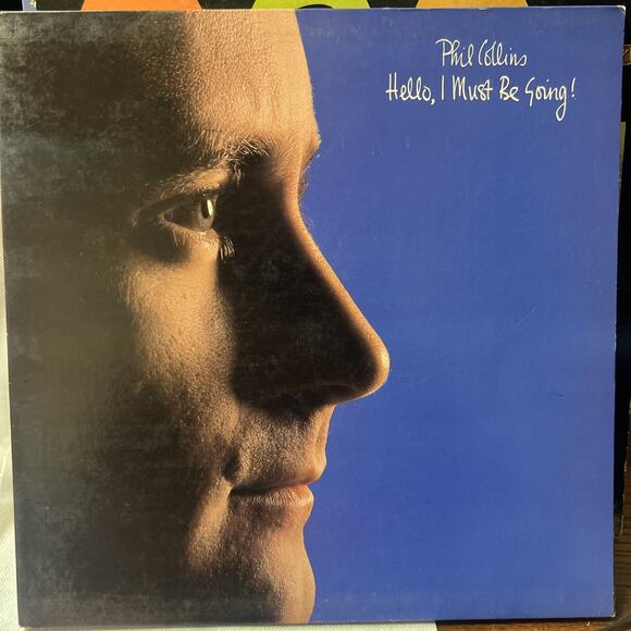 Hello, I Must Be Going! PHIL COLLINS 1982 ULTRASONIC CLN 80035-1 Vinyl GF LP EX+ - Picture 1 of 10